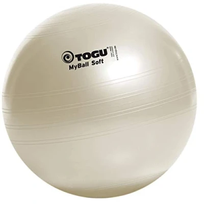 Obrázek Togu Gymnastický míč My Ball Soft, perlově bílý, 75 cm, 418651