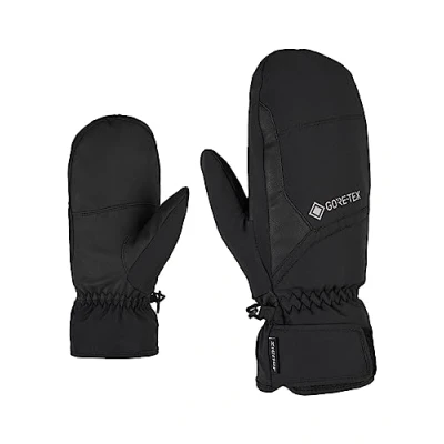 Obrázek Ziener Garwel GTX Mitten Glove Alpine lyžařské rukavice/zimní sport vodotěsné, prodyšné, černé, 6. 5