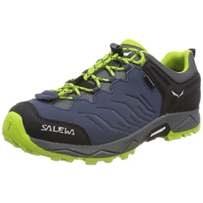 Obrázek Salewa JR MTN Trainer WP 0361 Dark Denim/Cactus, Denim Cactus