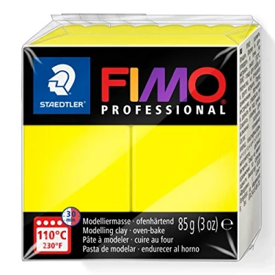 Obrázek STAEDTLER 8004 1 Fimo Professional normální blok, 85 g, citronově žlutý