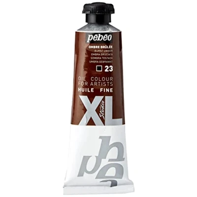 Obrázek Pébéo Feines Öl XL 37 ml Ölgemälde Ideal für Anfänger oder Profis Fine Art Malerei Feine Qualität Gebrannter Schatten