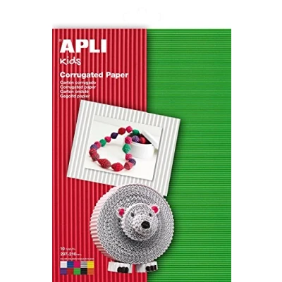 Obrázek APLI 946042 10 Blatt Wellpappe, A4