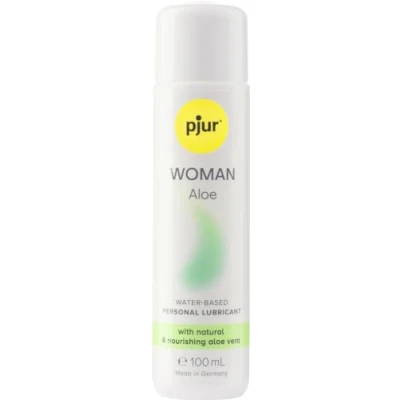 Obrázek pjur WOMAN Aloe lubrikační gel s Vera na bázi vody pro citlivou pokožku ženy více zábavy a péče při sexu (100 ml)