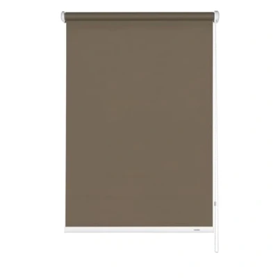 Obrázek GARDINIA Roleta s bočním tahem pro okna, nepropouští světlo, ochrana proti oslnění, montáž vrtání, zatemnění, mocca, 82 x 180 cm