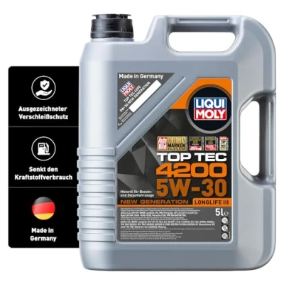 Obrázek Liqui Moly 3707 Top Tec 4200 motorový olej 5 W 30, l