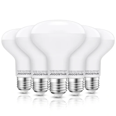Obrázek Aigostar E27 LED Reflektor Warmweiß 12W Lampe 1170 Lumen Glühbirne Leutchtmittel 3000 Kelvin, R80 170 Abstrahlwinkel Energiesparlampe, 5 Stücke