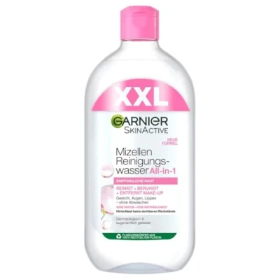 Obrázek Garnier Micelární čisticí voda, pro jemné čištění a šetrné odličování, uklidňující hydratační pleťová SkinActive, 1x 700 ml