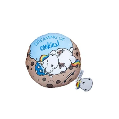 Obrázek Herding Polštář Pummeleinhorn Soft Velvetový s oboustranným motivem, Ø 30 cm, vícebarevný