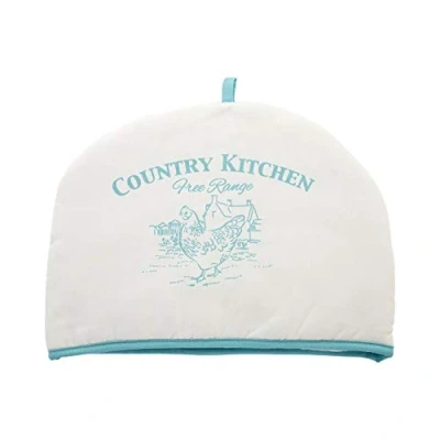 Obrázek Premier Housewares Country Kitchen Tea Cosy, 100% bavlna, přírodní, modrá