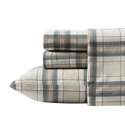 Obrázek Eddie Bauer Flanell Bettwäsche Set, komplett mit Edgewood Plaid