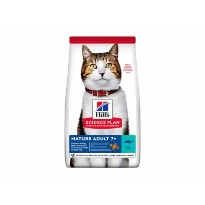 Obrázek HILLS Feline Mature Adult 7+ Tuna 10kg
