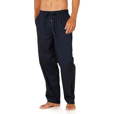 Obrázek Amazon Essentials Herren Gewebte Pyjamahose, Gerade Geschnitten, Marineblau, XL