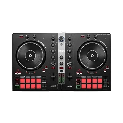 Obrázek Hercules DJControl Inpulse 300 MK2 USB DJ Controller 2 paluby s 16 polštářky a vestavěnou zvukovou kartou