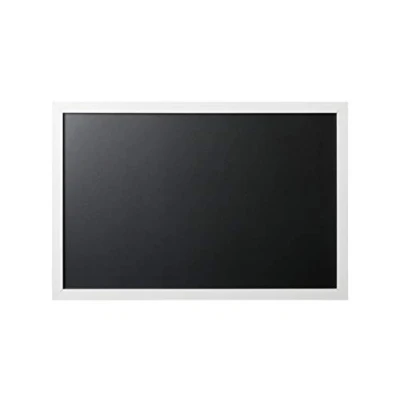Obrázek Bi Office Křídová tabule ze zlata a stříbra, 60 x 40 cm, černo stříbrný MDF rám