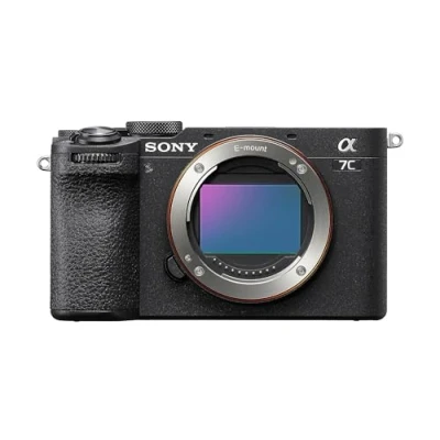 Obrázek Sony Alpha 7C II Bezzrcadlový plnoformátový fotoaparát (kompaktní, 33 MP, automatické ostření v reálném čase, 10 BPS, 4K video, sklopná LCD dotyková obrazovka) černý