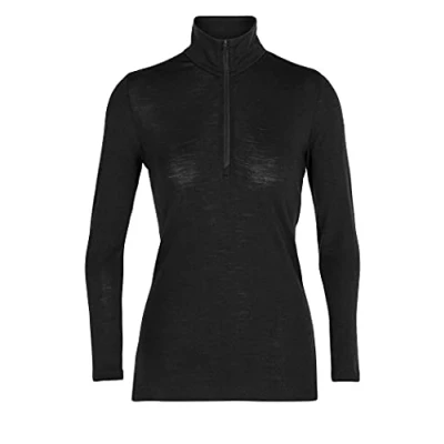 Obrázek Icebreaker Top s dlouhým rukávem, Ženy, Velikost: 34, Black