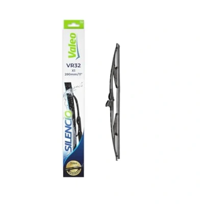 Obrázek VALEO Silencio stěrače VR32 odolný po celý rok, odolný, perfektní přesnost lícování konvenční stěrač 280 mm zadní obsahuje: 1 574271
