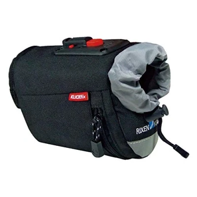 Obrázek Asista díly pro Ra Rixen a Kaul Unisex Micro Bottle Bag taška na sedlo, černá, 15 x 9 14 cm EU