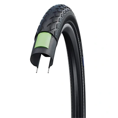Obrázek Schwalbe Marathon 27x1 1/4 (32 630) HS420 Performance GreenGuard drát černý reflex Plášť