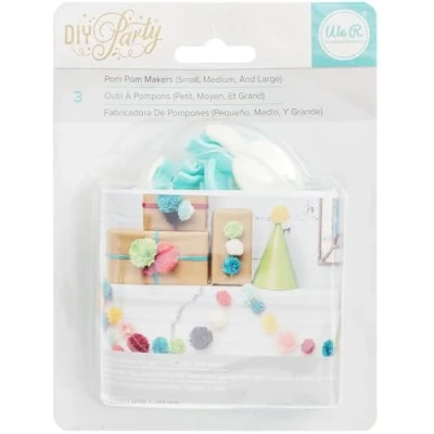 Obrázek We R Memory Keepers DIY Party Pom Maker (3 Piece)