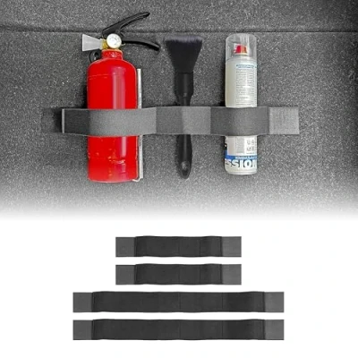 Obrázek MyGadget 4x držák na suchý zip do auta [2 x 20 cm 2 40 ] příslušenství zavazadlového prostoru uložení vnitřního např. lékárnička a deštník