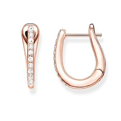 Obrázek Thomas Sabo Dámské kreolské pozlacené CR629 416 14, 750 růžové zlato pozlaceno, sterlingové stříbro 925, s