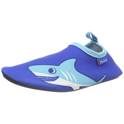 Obrázek Playshoes Unisex dětské bosé boty na vodní sporty, Žralok