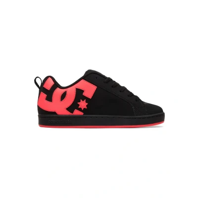 Obrázek DC Shoes Court Graffik Tenisky, Ženy, Velikost: 38, Black hot pink Kůže