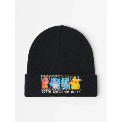 Obrázek Lindex Pokemon Čepice pro děti, Velikost: 50 54, Black