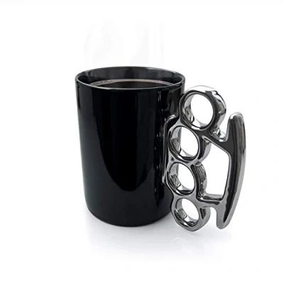 Obrázek Cadeau Maestro 10886 Kaffeebecher Kaffeebecher, Keramik, Schwarz