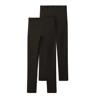 Obrázek Name it Nkfvivian 2 PACK Legíny pro děti, Velikost: 86/92, Black