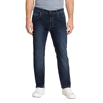 Obrázek PIONEER AUTHENTIC JEANS Pánské volnočasové kalhoty Rando látkové Regular Fit, Modrá/Black Used 6688 6802