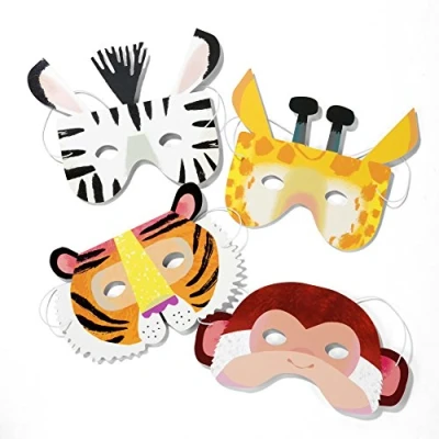 Obrázek Talking železné Animal Pro Masks party Paper, Více