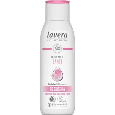 Obrázek Lavera Přírodní kosmetika bio tělové mléko jemná smyslná vůně divoké růže, veganské, 200 ml