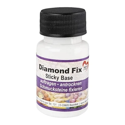 Obrázek Ideen mit Herz Diamond Fix Sticky Base Painting lepidlo na kameny nanášení, sušení, fixace 50 ml
