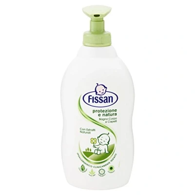 Obrázek Fissan Dětská koupelnová ochrana Natura 400 ml