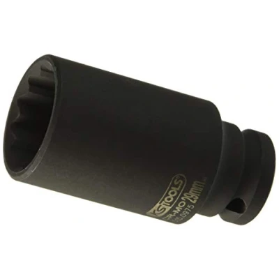 Obrázek KS Tools 515. 0975 1/2&quot; 12hranný měděný konektor, dlouhý, 29 mm