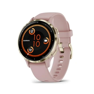 Obrázek Garmin Venu 3 GPS fitness chytré hodinky s Bluetooth telefonií a hlasovou asistencí, ultra ostrý dotykový displej AMOLED 1,4/1,2&quot; funkcí fitness, Music, Pay režim