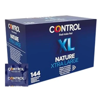 Obrázek CONTROL NATURE XTRA LARGE Elastische Kondome Größe XL aus Naturlatex 144 Stück
