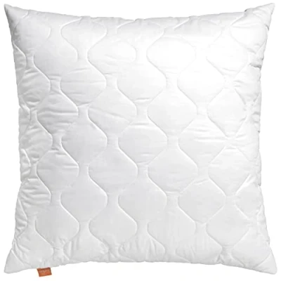 Obrázek sleepling 195854 Basic 100 podušek na hlavu Ökotex lze prát do 60 stupňů Made in EU záruka množství náplně velikosti 65 x cm, bílý