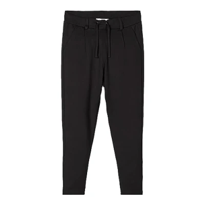 Obrázek NAME IT Dívčí kalhoty Regular Fit, černá (Black)
