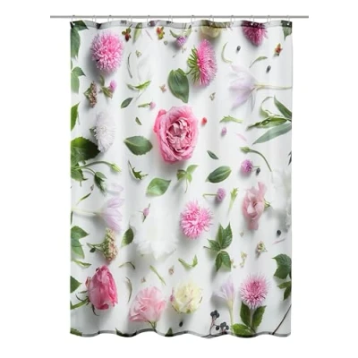 Obrázek Kleine Wolke Sprchový závěs Rosalie, 100% polyester, Multicolor, 180 x 200 cm