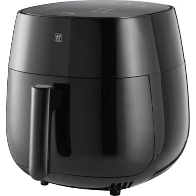 Obrázek ZWILLING Air Fryer / horkovzdušná fritéza, 4 l, 6 programů, 1400 W, fritování, vaření a pečení bez tuku, vč. knihy receptů, černá