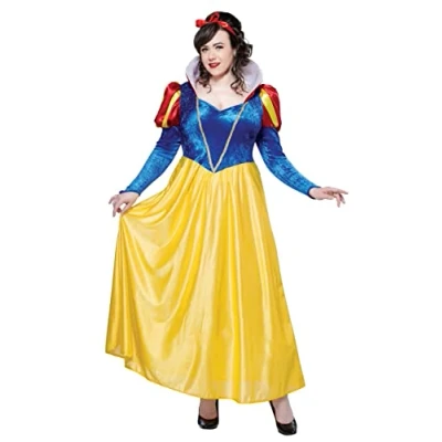 Obrázek California Costumes Dámský kostým Sněhurka pro dospělé (1 balení), Modrá/žlutá