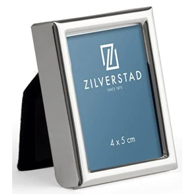 Obrázek Zilverstad 8023231 Fotorámeček na míru Mini 4 x 5 cm, železo, stříbro