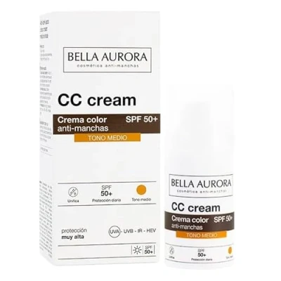 Obrázek Bella Aurora LSF 50+ opalovací krém s pigmentovými skvrnami (střední) 30 ml ochranný faktor 50+, prevence pigmentových skvrn, střední odstín pleti