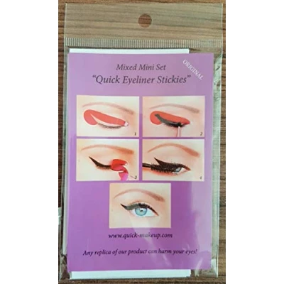 Obrázek Quick Make up Sada na oční linky Mixed, 32 kusů