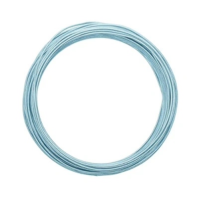 Obrázek Vaessen Creative Aluminiumdraht, geprägt, rund, Ice Blue, One Size