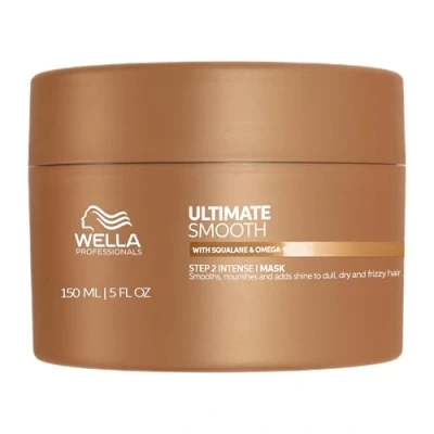 Obrázek Wella Professionals Ultimate Smooth Hair Mask pečující vlasová kúra se skvalanem a omegou 9 pro suché, matné vlnité vlasy (150 ml)