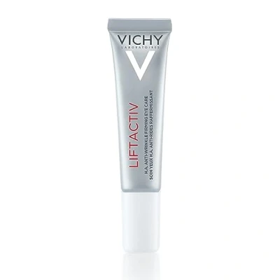 Obrázek VICHY Zpevňující oční péče proti vráskám pro zralou pokožku, stimuluje produkci kolagenu a vyhlazuje partie, s hyaluronem, probiotickými extrakty vitaminem C, liftactiv, 15 ml